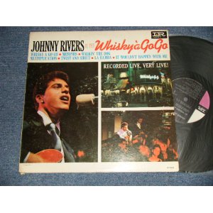 画像: JOHNNY RIVERS - WHISKY A GO GO (Ex++/Ex+++ Looks:MINT-) / 1964  US AMERICA  ORIGINAL "1st Press BLACK with PINK Label" MONO Used   LP 