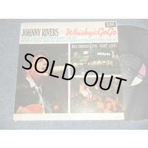 画像: JOHNNY RIVERS - WHISKY A GO GO (Ex++/Ex+++ Looks:MINT-) / 1964  US AMERICA  ORIGINAL "1st Press BLACK with PINK Label" MONO Used   LP 