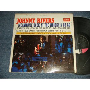 画像: JOHNNY RIVERS - MEANWHILE BACK AT THE WHISKY A GO GO (Ex+, POOR/Ex+ Looks:Ex TEAROBC, TAPE SEAM) / 1966 US AMERICA  ORIGINAL "1st Press BLACK with PINK Label" STEREO Used LP 