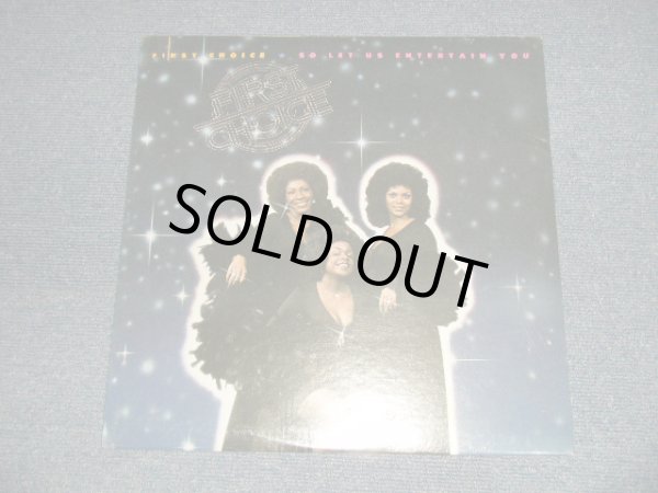 画像1: FIRST CHOICE - SO LET US ENTERTAIN YOU (SEALED CutOut) / 1976 US AMERICA ORIGINAL "Brand New Sealed" LP