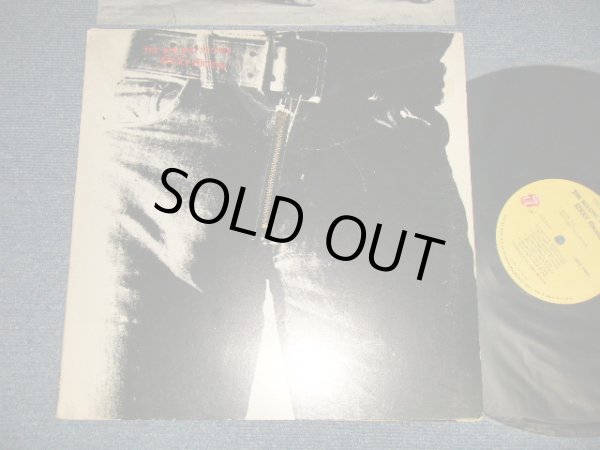 画像1: The ROLLING STONES - STICKY FINGERS (Matrix #A)ST-RS-712189 B PR Rolling Stones Records B)ST-RS-712190 D PR Rolling Stones Records) "PR / PRESSWELL Press in NJ" (Ex/Ex Looks;Ex-) / 1971 US AMERICA ORIGINAL 1st Press "ZIPPER COVER" "1841 BROADWAY Label"  Used LP 