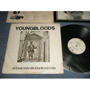 画像: The YOUNGBLOODS - RIDE THE WIND (With LYRIC SONG SHEET) (Ex-/Ex+++ Looks*MINT- Ta`peSeam) / 1971 US AMERICA ORIGINAL "WHITE LABEL PROMO" Used LP 
