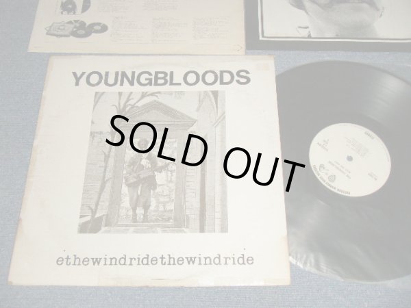 画像1: The YOUNGBLOODS - RIDE THE WIND (With LYRIC SONG SHEET) (Ex-/Ex+++ Looks*MINT- Ta`peSeam) / 1971 US AMERICA ORIGINAL "WHITE LABEL PROMO" Used LP 