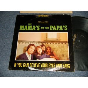 画像: The MAMAS & The PAPAS - IF YOU CAN BELIEVE YOUR EYES AND EARS (Matrix#A)S 854-2S B)S 855-3S) "RCA INDIANAPOLIS Press"  (Ex-, Ex++/Ex++ EDSP) / 1966 US AMERICA ORIGINAL "BLACK FLAME Cover" "STEREO" Used LP 
