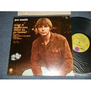 画像: JOE SOUTH - DON'T IT MAKE YOU WANT TO GO HOME (Ex;;/Ex+++ Looks:MINT- BB for PROMO)/ 1969 US AMERICA ORIGINAL "PROMO" 1st Press "LIME GREEN Label" Used LP