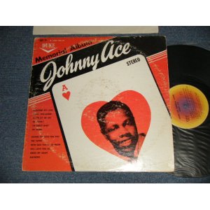 画像: IJOHNNY ACE - MEMORIAL ALBUM OF JOHNNY ACE AGAIN (VG/Ex++ EDSP) / 1974 Version US AMERICA REISSUE "YELLOE TARGETLabel"  STEREO Used LP