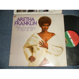 画像: ARETHA FRANKLIN - WITH EVERYTHING I FEEL IN ME (Matrix #A)ST-A 743247 A  AT GP  B)ST-A 743248 A  AT GP) (Ex++/Ex+++ CUTOUT, MISSING PARTS)  / 1974 US AMERICA ORIGINAL 1st press "Large 75 ROCKFELLER Label" Used LP 