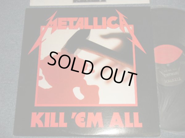 画像1: METALLICA - KILL 'EM ALL (With CUSTOM INNER SLEEVE)  (Ex++/MINT-)  / 1987 Version US AMERICA REISSUE Used LP