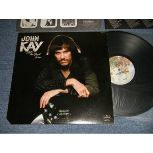 画像: JOHN KAY (STEPPENWOLF) - ALL IN GOOD TIME (With LYRIC SHEET)  (Ex+++/MINT CutOut) / 1978 US AMERICA ORIGINAL Used LP 