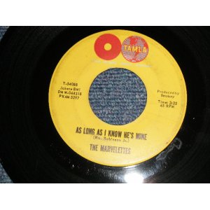 画像: THE MARVELETTES - A)AS LONG AS I KNOW HE'S MINE  B)LITTLE GIRL BLUE  (VG+++/VG+++)/ 1963  US ORIGINAL Used  45rpm 7"Single  