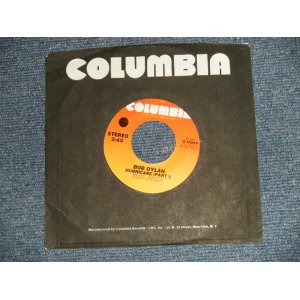 画像: BOB DYLAN - HURRICANE A)PART 1    B)PART 2  (Ex+++/Ex+++) / 1975 US AMERICA ORIGINAL Used 7"SINGLE