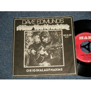 画像: DAVE EDMUNDS - A) I HEAR YOU KNOWCKING   B) BLACK BILL  (Ex/Ex+) / 1970 WEST-GERMANY ORIGINAL Used 7" 45rpm Single With PICTURE SLEEVE 