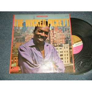 画像: WILSON PICKETT - THE WICKED PICKETT ("INDIANAPOLIS Press") (Ex+/Ex++ EDSP) / 1967 US AMERICA ORIGINAL  RARE "PURPLE(PLUM) & BROWN(GOLD) Label" STEREO  Used LP  