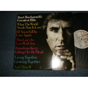 画像: BURT BACHARACH -  GREATEST HITS (MINT-/MINT-) / 1973 US AMERICA ORIGINAL 1st Press "SILVER Label" Used LP