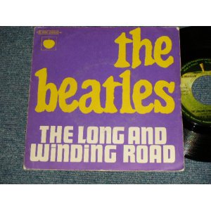 画像: THE BEATLES -  A)THE LONG AND WINDING ROAD    B)FOR YOU BLUE(Ex+/Ex+) / 1970 FRANCE FRENCH ORIGINAL "MONO Mix" Used 7" Single with PICTURE SLEEVE