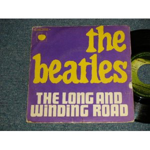 画像: THE BEATLES -  A)THE LONG AND WINDING ROAD    B)FOR YOU BLUE(Ex/Ex+) / 1970 FRANCE FRENCH ORIGINAL "MONO Mix" Used 7" Single with PICTURE SLEEVE