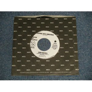 画像: LEON RUSSELL - SLIPPING INTO CHRISTMAS (MINT-/MINT-) / 1973 US AMERICA ORIGINAL "PROMO ONLY" Used 7" 45rpm Single  