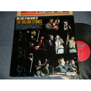 画像: ROLLING STONES - GOT LIVE IF YOU WANT IT!  (Matrix #A)ARL-7517-1P B)ARL-7518-1T) (Ex++/Ex++ Looks;Ex+++)  /  1966 US AMERICA ORIGINAL "RED Label with Boxed LONDON" MONO Used LP