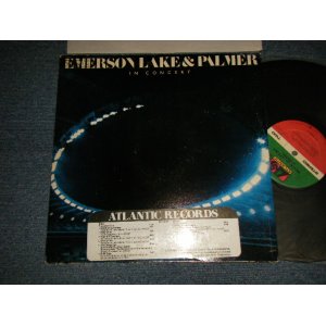 画像: E L & P EMERSON LAKE & PALMER - IN CONCERT With CUSTOM INNER) (Matrix #A)STA-794333-CC ▵24589 (2) STRAWBERRY  PR  B)STA-794334-CC ▵24589-X  STRAWBERRY  PR ) "MO/MONARCH Press in CA"(Ex++/Ex+ Looks:Ex+) / 1979 US AMERICA ORIGINAL "PROMO" Used LP 