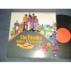 画像:  BEATLES  - YELLOW SUBMARINE (Matrix #A)SW-1-153-F33 •   ✲ MASTERED BY CAPITOL B)SW-2-153 G42 •  ✲ MASTERED BY CAPITOL) "LOS ANGELES Press" (Ex+++/Ex++ Looks:MINT-) / Late 1972 - Mid 1977 Version US AMERICA REISSUE "ORANGE Label" Used LP 