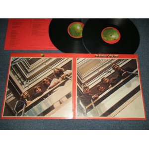 画像:  BEATLES  - 1962-1966 (With TWO CUSTOM INNER SLEEVE) (MatrixA)SKBO-1-3403 Z4・→　＊ STERLING LH 3 B)SKBO-2-3403 Z3・→　＊ STERLING LH 2 C)SKBO-3-3403 Z4・→  4 ＊ STERLING LH 3 D)SKBO-4-3403 Z4・→　＊ STERLING LH 2) "L.A. PRESS" (Ex++/MINT- Looks:Ex+++) / 1973 US AMERICA ORIGINAL Used 2-LP 