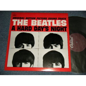 画像: THE BEATLES - A HARD DAYS NIGHT (Sound Track) (Matrix #A)SW-1-11921 F-1 #1 MASTERED BY CAPITOL  WALLY O or 0 B)SW-2-11921 G-6 #1 MASTEREED BY CAPITOL  O or 0)  CAPITOL JACKSONVILL Press in ILLINOIS"(MINT-/MINT-)  / 1980 Version US AMERICA "PURPLE Label" STEREO Used LP 