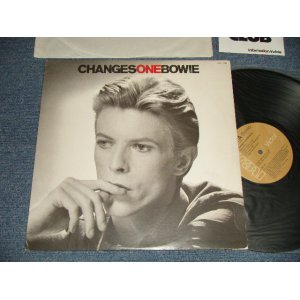 画像: DAVID BOWIE - CHANGES ONE BOWIE (With FAN CLUB FLYER) (Ex++/Ex+++)  /  1976 US AMERICA "TAN Label" ORIGINAL Used LP
