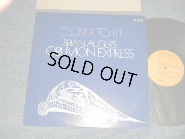 画像1: BRIAN AUGER'S OBLIVION EXPRESS - CLOSER TO IT! (Ex++/Ex+)  / 1973 US AMERICA ORIGINAL "ORANGE Label" Used LP 