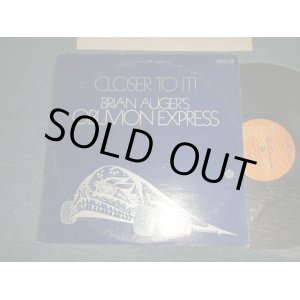画像: BRIAN AUGER'S OBLIVION EXPRESS - CLOSER TO IT! (Ex+/MINT-)  / 1973 US AMERICA ORIGINAL "ORANGE Label" Used LP 