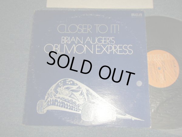 画像1: BRIAN AUGER'S OBLIVION EXPRESS - CLOSER TO IT! (Ex+/MINT-)  / 1973 US AMERICA ORIGINAL "ORANGE Label" Used LP 