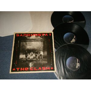 画像: The CLASH  -  SANDINISTA! (without/NO 22"X33" Lylic Sheet Poster) ( Ex++/Ex+++)  / 1981 US AMERICA ORIGINAL Used 3-LP's