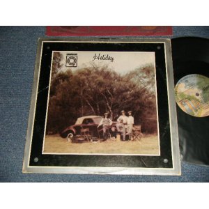 画像: AMERICA - HOLIDAY (With CUSTOM INNER)  (Ex+/Ex++) / 1974 US AMERICA ORIGINAL "QUADRAPHONIC / 4 CHANNEL Disc"  Used LP