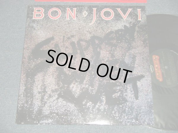 画像1: BON JOVI - SLIPPERY WHEN WET (With CUSTOM INNER) (MINT-/MINT-) / 1986 US AMERICA ORIGINAL Used LP