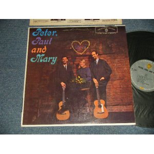 画像: PP&M PETER PAUL & MARY - PETER PAUL & MARY (Ex+, Ex+/Ex++ Looks:MINT- WOBC) / 1962 US AMERICA ORIGINAL 1st Press "GRAY Label" "MONO" Used LP