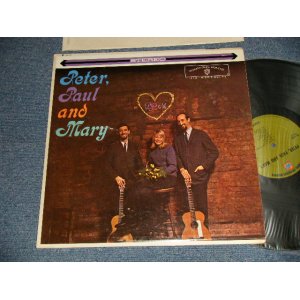 画像: PP&M PETER PAUL & MARY - PETER PAUL & MARY MINT-/Ex++ EDSP) / 1968 Version US AMERICA REISSUE/RE-Press 2nd Press "GREEN Label" "STEREO" Used LP