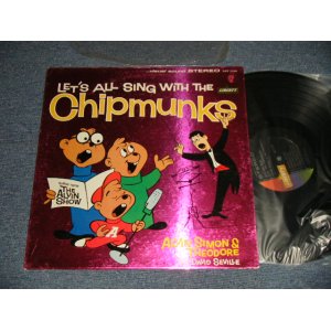 画像: The CHIPMUNKS - LET'S ALL THINGS WITH The CHIPMUNKS ( Ex++/MINT-)    / 1961 US AMERICA ORIGINAL 2nd Press "CUSTOM BLACK with GOLD LIBERTY Label" STEREO Used LP 