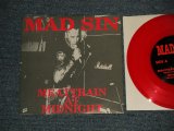 画像: MAD SIN - A-1)Meattrain At Midnight  A-2)(Road To Ruin   B)Psychotic Night (MINT/MINT) / 1997 JAPANORIGINAL "RED WAX/VINYL" Used 7" SINGLE with PICTURE SLEEVE