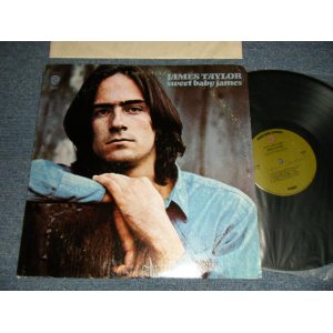 画像: JAMES TAYLOR - SWEET BABY JAMES (NO POSTER SONG SHEET ; 1st Press "NON-TITLE Credit" on Front Cover) (Matrix #A)39638-5-2 T B)T1 39639-2 Side-2 WS-1843 THANKS ALL FOLKS) "TERRE HAUTE Press in INDIANA" (Ex+/Ex+) / 1970 US AMERICA ORIGINAL 1st Press GREEN & "WB" Label Used  LP