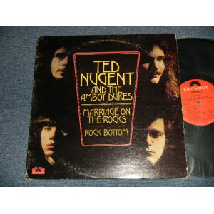 画像: TED NUGENT AND & THE AMBOY DUKES - MARRIAGE ON THE ROCKS : ROCK BOTTOM  (Master Cut by STERLING) (VG+++/Ex++ Looks:Ex+) / 1976 Version US AMERICA REISSUE Used LP