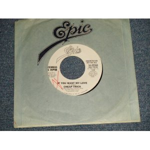 画像: CHEAP TRICK - IF YOU WANT MY LOVE  A) STEREO   B)STEREO (MINT-/MINT- WOL) / 1982 US AMERICA ORIGIAL "PROMO ONLY STEREO/STEREO" Used 7" Single 