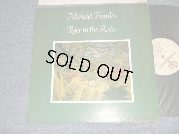 画像1: MICHAEL FRANKS - TIGER IN THE RAIN (With CUSTOM INNER SLEEVE) (Matrix #A)BSK-1-3294-LW2 ・ 2＊ STERLING  B)BSK-2-3294-LW4・＊ STERLING)   "LOS ANGELES Press in CA"(Ex+++/MINT) / 1979 US AMERICA ORIGINAL "1st Press Label" Used LP 