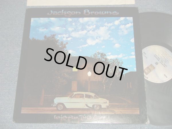 画像1: JACKSON BROWNE - LATE FOR THE SKY (Matrix #A)T1 7E-1017-A5 TML-S CTH B)T1 7E-1017-B-4 TML-M CTH)  "CTH / TERRE HAUTE Pressin INDIANA" (Ex+++/Ex+++ Looks:Ex+++) /1974 US AMERICA ORIGINAL Used LP 