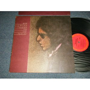 画像: BOB DYLAN - BLOOD ON THE TRACKS (With CUSTOM HARD SLEEVE) (A)P AL 33235-2F S1  B)P BL 33235-2J S1)   "SANTA MARIA Press in CA"(Ex++/Ex++ B-2:VG+++) /1975 US AMERICA ORIGINAL "1st Press "TEXTURED Cover" "BLACK LINER NOTES in BACK Cover" Used LP 