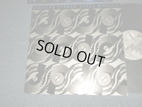 画像1: ROLLING STONES - STEEL WHEELS(With CUSTOM SLEEVE) (MINT-/MINT-)  / 1989 US AMERICA  ORIGINAL Used LP