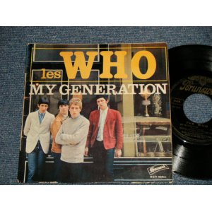 画像: LES WHO - MY GENERATION (Ex++/Ex+) / 1965 FRANCE FRENCH ORIGINAL Used 7" 45rpm EP with PICTURE SLEEVE