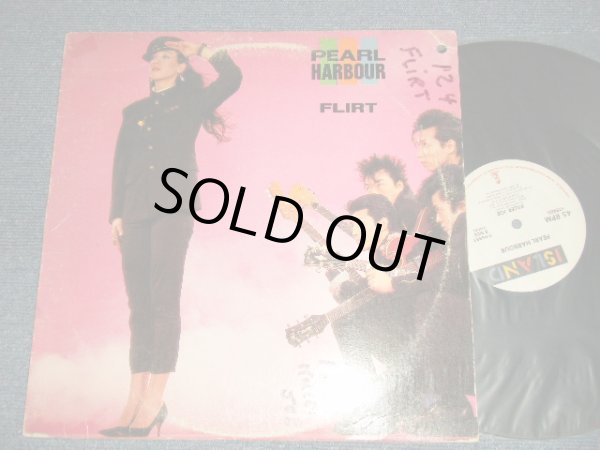 画像1: PEARL HARBOUR - FLIRT (VG+++/Ex Looks:Ex++ BB for PROMO, WOFC)  /1985 US AMERICA ORIGINAL "PROMO HOLE" Used 12" Single