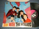 画像: THE HOLLIES - STAY WITH THE HOLLIES (MINT-/MINT-)  / Late1960's UK ENGLAND Re-Press "PINK & BLACK Label"  Used LP 