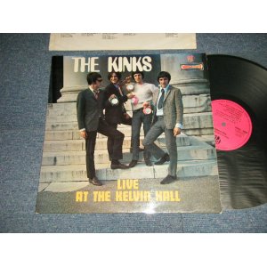 画像: THE KINKS -  LIVE AT KELVINHALL (Ex++/Ex++) / 1967 FRANCE FRENCH ORIGINAL Used LP 