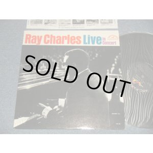 画像: RAY CHARLES - LIVE IN CONCERT(Ex+++/Ex+++) / 1965 US AMERICA ORIGINAL MONO  Used LP 