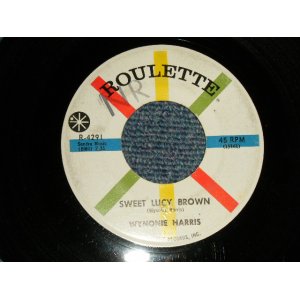 画像: WYNONIE HARRIS - A)SWEET LUCY BROWN  B)BLOOD SHOT EYES. (JUMP R&B / NORTHEN SOUL) (Ex/Ex) / 1960 US AMERICA ORIGINAL Used 7"45 Single 